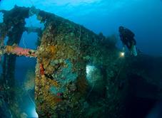Palau Scuba Diving Holiday. Wreck.