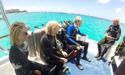 Barbados Scuba Diving Holidays. PADI Dive Centre day boat diving.