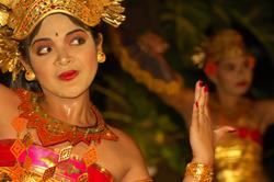 Scuba Diving Holiday, Bali - Indonesia. Traditional dancer.