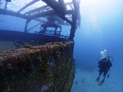 Barbados Scuba Diving Holidays. Stavronika wreck.