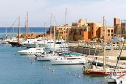 El Gouna - Red Sea. Marina.