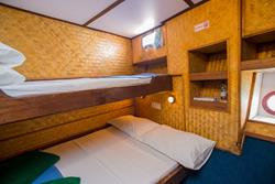 Maldives Emperor Atoll Liveaboard - double/twin cabin.